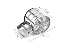 Finally Paslanmaz Tetikli Metal Un Eleği 350 gr Kapasiteli