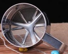 Finally Paslanmaz Tetikli Metal Un Eleği 350 gr Kapasiteli