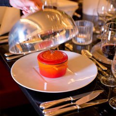 Lava Döküm Yuvarlak Tencere Çap(Ø) 12cm. Trendy - Kırmızı