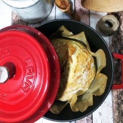 Lava Döküm Yuvarlak Tencere Çap(Ø)20cm. Trendy - Kırmızı-