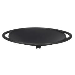 Lava Casting Round Sheet Roasting Pan Diameter (Ø)28cm. Cast Iron Solid Double Handle