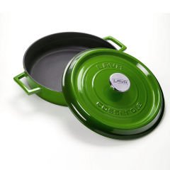 Lava Cast Multi-Purpose Flat Pot. Trendy Series Diameter(Ø)32 - Green