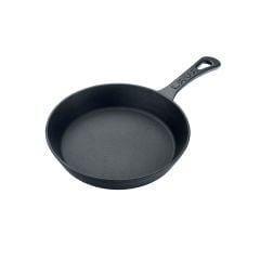 Lava Cast Round Frying Pan Diameter (Ø)20cm. Solid Handle