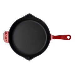 Lava Döküm Yuvarlak Kızartma Tavası Çap(Ø)28cm Döküm Demir Yekpare Saplı.