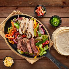 Lava Döküm Oval Fajita Tavası Ölçü 17x23 cm Döküm Demir Yekpare Saplı