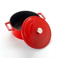 Lava Döküm 7 Parça Her Ev İçin Tencere Tava Seti Folk  Ahşap Kaşık Hediyeli