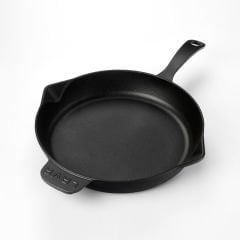 Lava Casting Diameter(Ø)28cm Round Frying Pan Cast Iron Solid Handle