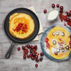 Lava Döküm Üçlü Kahvaltı Seti Ahşap Kaşık Hediyeli