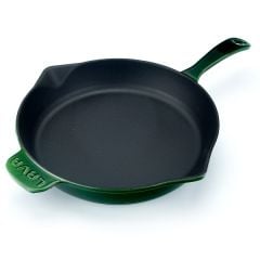 Lava Döküm Majolica Yeşil 8 Parça Tencere Tava Seti Silikon Tutacak ve Ahşap Kaşık Hediyeli