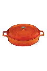 Lava Döküm İkili Tencere Seti 24 cm Derin + 28 cm Yayvan Tencere