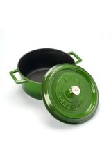 Döküm 5 Parça Tencere Ve Tava Seti Trendy Silikon Kulp Hediyeli-finalonline