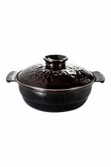 Lava Anatolıa Selçuklu Güveci (ø)26 Cm. Majolica Mor