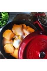 Lava Döküm 5`i Bir Yerde Seti - Sahan ve Silikon Tutacak Hediyeli