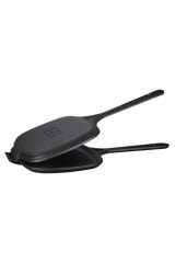 Finalonline Ikili Döküm Seti Tost Tavası+22 Cm Tencere Tava+tencere