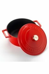 Finalonline Ikili Döküm Seti 20 Cm Sahan+22 Cm Tencere Tava+tencere