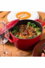 Finalonline Ikili Döküm Seti 20 Cm Sahan+22 Cm Tencere Tava+tencere