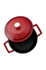 Finalonline Ikili Döküm Seti 26x32 Cm Izgara Tavası+22 Cm Tencere Garantili Tava+tencere